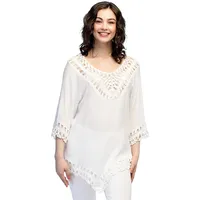 Boland - Boho Tunika, Bluse für Damen, Oberteil für Karneval, Sommer oder den Alltag, Hemd für Ibiza Look