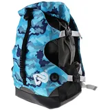 Fenteer Roll Rucksack Aufbewahrungstasche Reise Tasche für Erwachsene, Farbe Auswahl, Blau