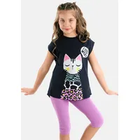 Denokids Set Jungle Cat in Dark Blue | Gr.: 134