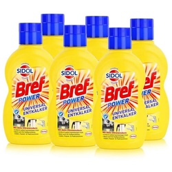 Sidol Sidol Universal-Entkalker 500 ml – Mit Aktiv-Zitronensäure (6er Pack) Entkalker