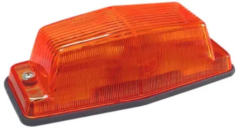 Anzeige, gelb, 12 LEDs, 12-24V, 130mm
