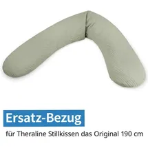 Theraline Stillkissenbezug 190 cm Musselin Salbei