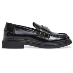 Pepe Jeans für Damen. PLS10427 Penny Nieten Loafers schwarz (39), Wohnung, Keine, Lässig