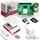 BerryBase Raspberry Pi 5 Starterkit, 64GB microSDHC inkl. Pi OS, Gehäuse, Netzteil, HDMI-Kabel und Zubehör - RAM: 1GB - Farbe: weiß