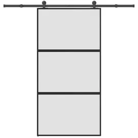 vidaXL Schiebetür rechts 102,5 x 213,5 cm grau