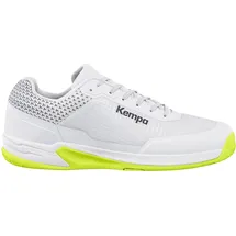 Kempa Wing 3.0 Jr Weiß/Limonengrün/Schwarz 38