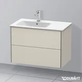 Duravit XSquare 81x47,8x56cm, 2 La, Beck. li, wandhängend, Tau