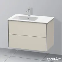 Duravit XSquare 81x47,8x56cm, 2 La, Beck. li, wandhängend, Tau