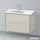 Duravit XSquare 81x47,8x56cm, 2 La, Beck. li, wandhängend, Tau
