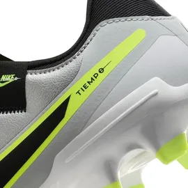 Nike Legend 10 Academy Herren Metallic Silver/Black-Volt 44