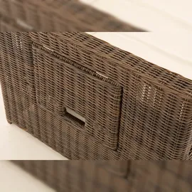 CLP Ancona 5 mm Loungesofa braun meliert/cremeweiß