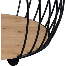 m2 Peking Braun Eiche 80 x 80 x 47 cm