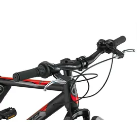 Licorne Bike Guide Premium Mountainbike 26 Zoll RH 0 cm schwarz/rot