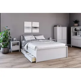 OTTO home Bettschubkasten OTTO HOME "Luven", weiß, B:81cm H:20cm T:65cm, Massivholz, Schubladen, Bettschubkasten, aus massiver Kiefer, 2 Stück, passen perfekt unter das Bett Luven