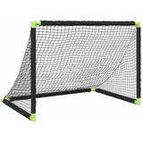 vidaXL Fußballtor Schwarz 90 x 64 x 64 cm 4008438