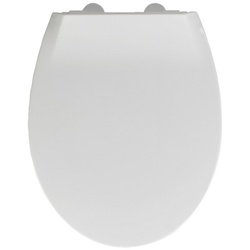 WENKO WC-Sitz »Syros Family«, Thermoplast, oval,  mit Softclose-Funktion - weiss