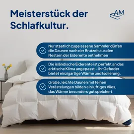 AM Qualitätsmatratzen Eiderdaunendecke 135x200 cm Schlaftextilien, Bettdecken