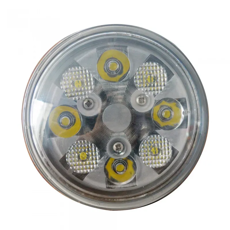 LED-Dioden-Scheinwerfer, Kurz- und Fernlicht, 1850 lm, 112 mm, 40 W, PRO — für Traktor, Mähdrescher, CE / RoHS / E-Mark