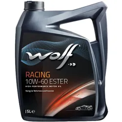 5l Flasche Wolf Racing 10w-60 Ester Motoröl 10w-60 1050546: