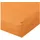 BettwarenShop Spannbettlaken Baumwolle-Jersey-Elasthan 120 x 200 - 130 x 220 cm orange