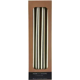 home&styling collection Tischkerzen 30 cm Gold