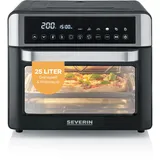 Severin TO 9579 schwarz/silberfarben