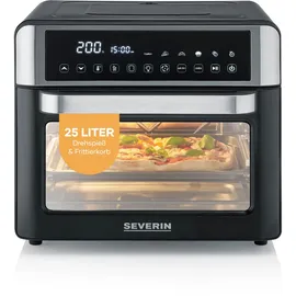 Severin TO 9579 schwarz/silberfarben