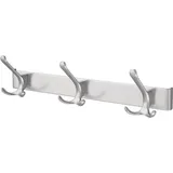 Hermeta Huthakenleiste 0822-0823 3 Hak.A.96mm LM silberf.elox.H.102mm HERMETA