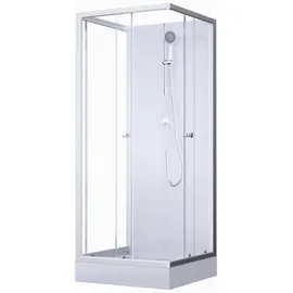 Marwell Komplettdusche White Dream 80 x 80 cm