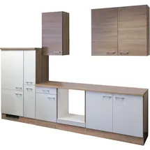 Flex-Well Küchenzeile Samoa 300 cm weiß