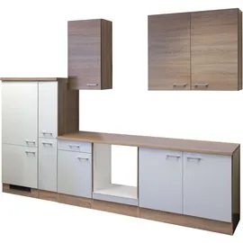 Flex-Well Küchenzeile Samoa 300 cm weiß