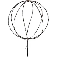 Star Trading LED-Kugel Sphere 104 LED warmweiß außen 50 schwarz