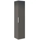 Bernstein - Hochschrank tim 35x165x35cm Anthrazit matt Metallgriff Chrom flexible Montage