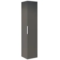 Bernstein - Hochschrank tim 35x165x35cm Anthrazit matt Metallgriff Chrom flexible Montage