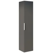 Bernstein - Hochschrank tim 35x165x35cm Anthrazit matt Metallgriff Chrom flexible Montage