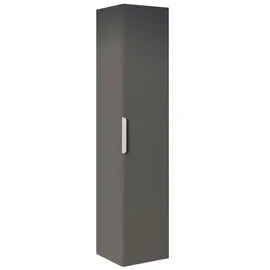 Bernstein - Hochschrank tim 35x165x35cm Anthrazit matt Metallgriff Chrom flexible Montage