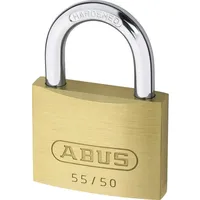 Abus - 55/50 50mm Messing Vorhängeschloss Gleichschließend 5501 - ABUKA02874