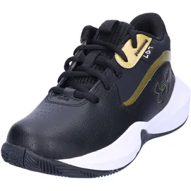 Under Armour PS Lockdown 7 black metallic gold (001) 11.5K