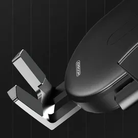 Joyroom KFZ Autohalterung mit versellbarem Arm Handy-Halterung kompatibel mit Armaturenbrett schwarz