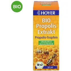 Hoyer Propolis Extrakt Bio alkoholfrei wasserlösl.