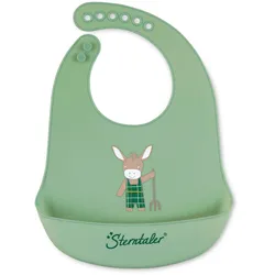 Lätzchen STERNTALER "Lätzchen Silikon, Emmilius, hellgrün", Baby, grün (hellgrün), Silikon, Lätzchen