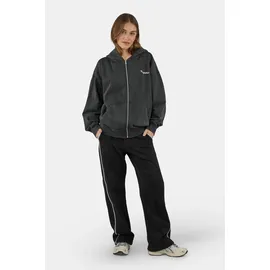 Pegador Hoodie bedruckt vintage schwarz L