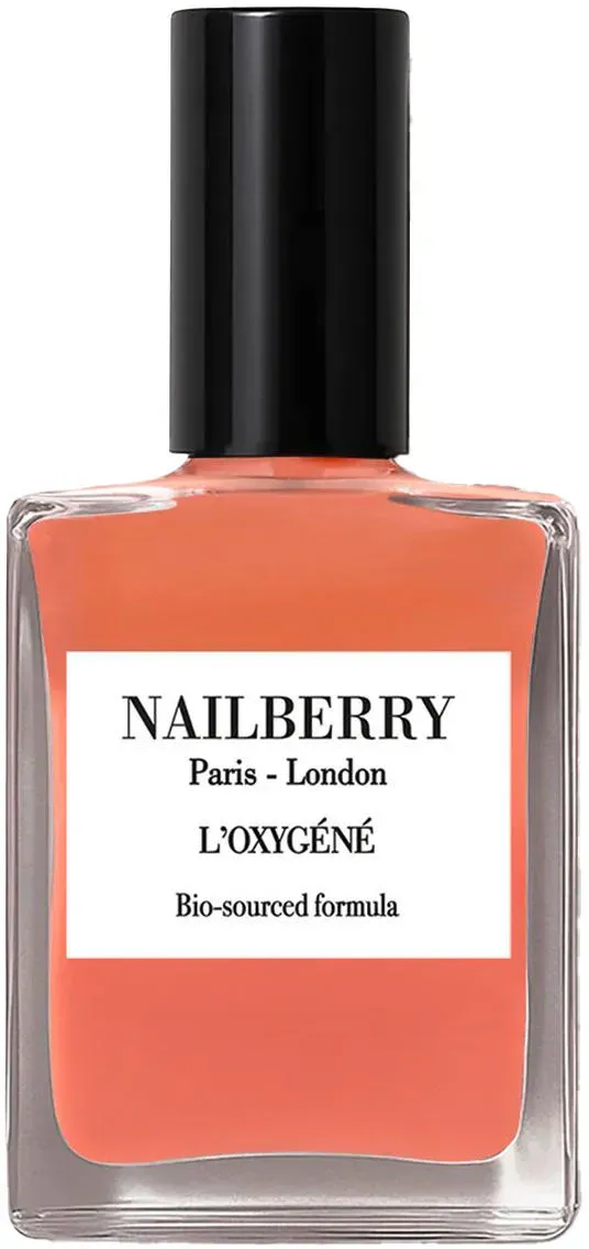 NAILBERRY L'Oxygéné Made You Blush Geleeartiges Pfirsichrosa 15 ml