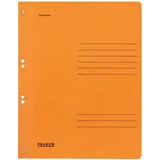 Falken Ösenhefter 80003924 A4 ganzer Deckel orange,