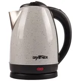 Grafner - Edelstahl-Wasserkocher 1,7L grau Wasserkessel Teekocher Teekessel