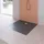Kaldewei Superplan ZERO 1534-5, Duschwanne mit Wannenträger extraflach, 100x100cm, 353447982666 Farbe: cool Grey 80 mit Secure Plus