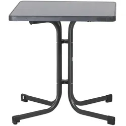 SIEGER Klapptisch »Boulevard«, BxHxT: 70 x 72 x 70 cm, Tischplatte: Mecalit-pro - grau