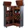 Kare Barschrank 61 x 154 x 61 cm Braun/Schwarz