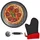 Mambocat Pizzablech 1 x Blech, 1 x Pizzaschneider & 1 x Handschuh