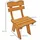 DEGAMO Freital Gartenstuhl 50 x 60 x 60 cm hellbraun